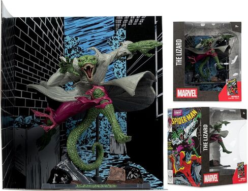 McFarlane Toys- Marvel The Lizard 1:10th Scale Collectible with Scene (Spider-Man #2) in Saudi Arabia