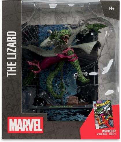McFarlane Toys- Marvel The Lizard 1:10th Scale Collectible with Scene (Spider-Man #2) in Saudi Arabia