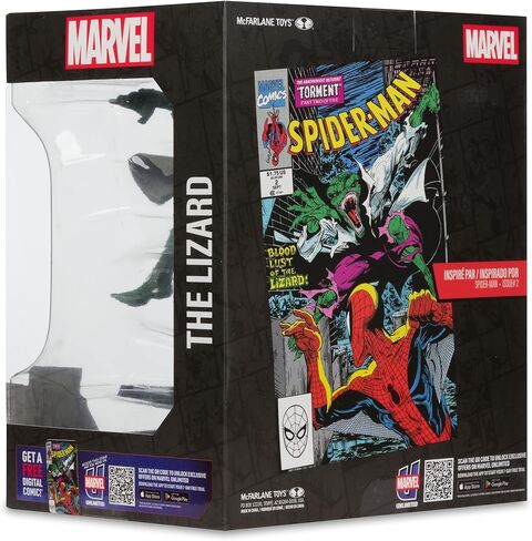McFarlane Toys- Marvel The Lizard 1:10th Scale Collectible with Scene (Spider-Man #2) in Saudi Arabia