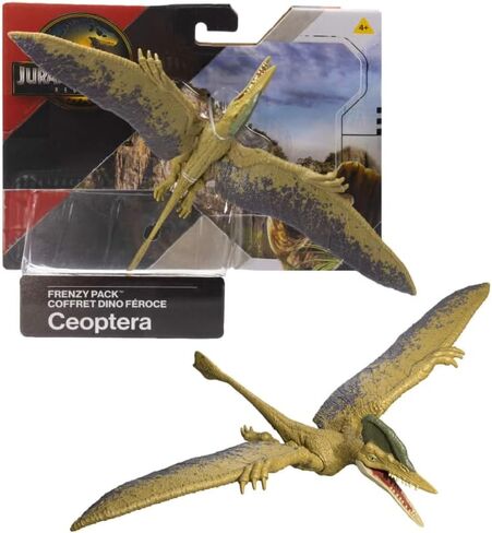 Jurassic World Rebirth, Frenzy Pack Ceoptera Dinosaur Toy in Saudi Arabia