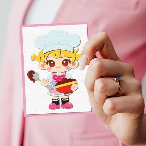 GLOBLELAND Cute Chef Cutting Dies for Card Making Baking Tools Metal Die Cuts Baker Cuts Stencils for DIY Embossing Scrapbooking Crafts Paper Decor in Saudi Arabia