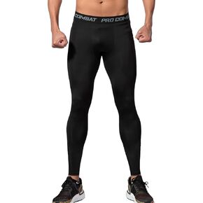 NuCamper Men's Compression Pants,Athletic Leggings Base Layer Bottoms Running Tights for Sports Gym Workout Basketball Yoga