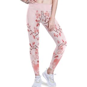 visesunny Women's Yoga Pants High Waisted Tummy Control Non See-Through Running Workout Leggings with Pockets Athletic Pant
