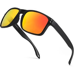 FEISEDY Polarized Sports Sunglasses for Men Women, Classic Fishing Driving Cycling Goggles, UV400 Protection B2234
