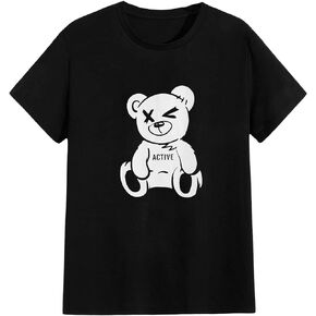 OYOANGLE Men's Summer Graphic Short Sleeve Crewneck T-Shirt Tee Shirts