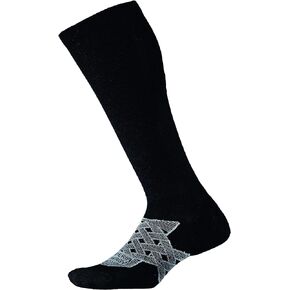 Thorlos Men's Peou Thin Cushion Postal Compression Over The Calf Socks