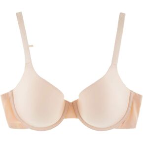 Women's Classic Plus Size Underwire Microfiber Adjustable T-Shirt Bra