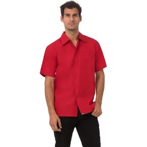 Chef Works Men's Genova Café Shirt