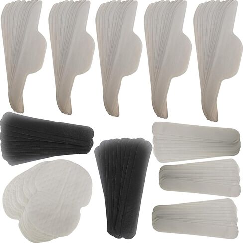 jhtii 110 pcs Golf Hat Sweat Liner, Soft Hat Sweat, Sweatband Preservation Sticky Sweat Liner, Prevents Stains & Odor for Men Women Baseball Hat White in Kuwait