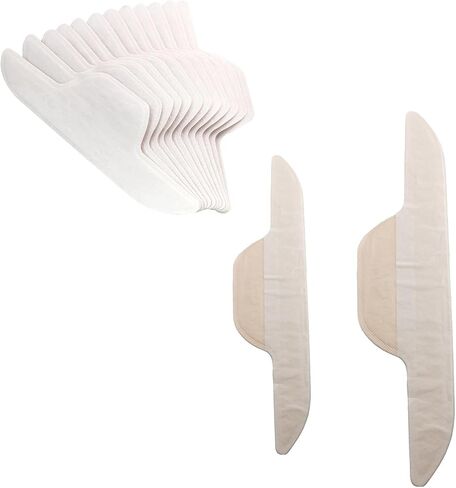 jhtii 110 pcs Golf Hat Sweat Liner, Soft Hat Sweat, Sweatband Preservation Sticky Sweat Liner, Prevents Stains & Odor for Men Women Baseball Hat White in Kuwait