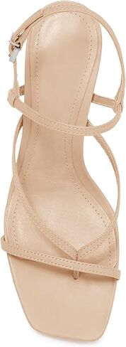 PiePieBuy صنادل نسائية بكعب مربع وحزام للكاحل وكعب ستيليتو لحفلات الزفاف in Kuwait