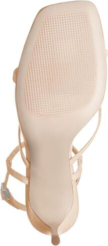 PiePieBuy صنادل نسائية بكعب مربع وحزام للكاحل وكعب ستيليتو لحفلات الزفاف in Kuwait