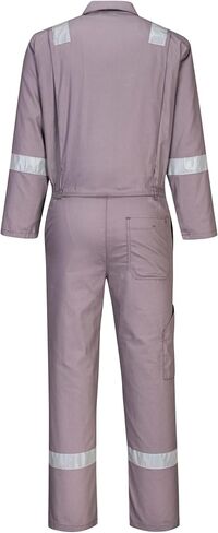 Portwest C814 Iona Lightweight Reflective Cotton Coverall Gray, XX-Large in Saudi Arabia