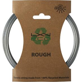 Luxilon Eco Rough 125 Tennis String - Set, Grey