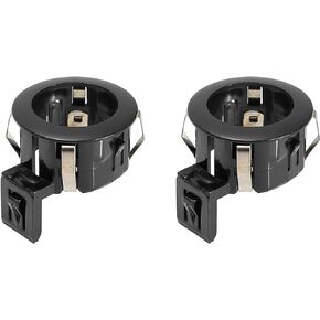 X AUTOHAUX 2pcs 89348-34010 Car Bumper PDC Parking Assist Sensor Retainer Holder for Toyota Tundra 2007-2013 Black
