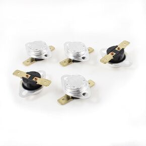 uxcell KSD301 90C 194F NC Normal Close Thermostat Temperature Thermal Switch (5 Piece)