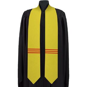 Dheeraja South Vietnam National Graduation Sash/Stole International Study Abroad Unisex Country Flag Graduation Sash