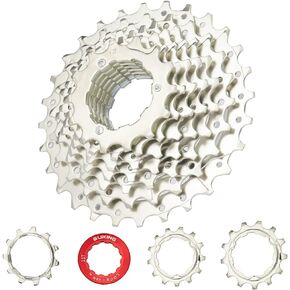 CYSKY 10 Speed Cassette 11-25T/11-28T/11-32T/11-36T/11-40T/11-42T Compatible with Shimano/Sunrace/Sram Bike Freewheel, Fit for Mountain Bike, Road Bike, MTB, BMX