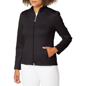 Greg Norman Women's Quilted Knit Jacket