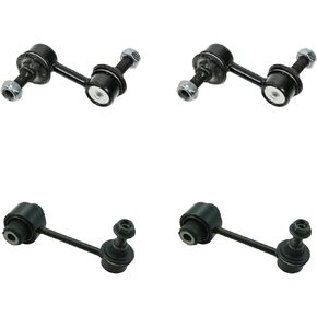 TRQ Front Rear Suspension Sway Bar End Link Kit 4 Piece Set for 2009-2013 Subaru Forester