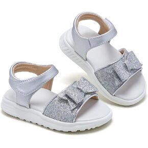ESTINE Toddler Little Girl Sandals Flower Princess Dress Shoes Summer Flats