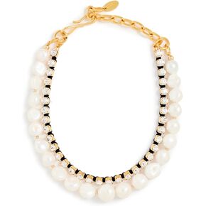 Lizzie Fortunato Women's Crystal Lagoon Ii Necklace in Kuwait