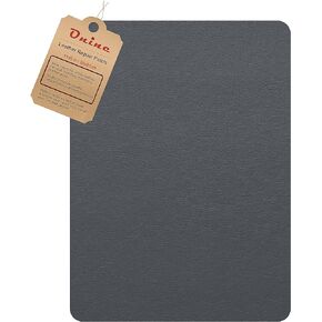 رقعة إصلاح جلدية من ONine، رقعة أريكة ذاتية اللصق، جلد خدش متوفر متعدد الألوان مقاس 8 × 11 بوصة قابل للتقشير واللصق للأرائك ومقاعد السيارات وسترات حقائب اليد (رمادي 2.0) in Kuwait