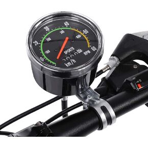 Bike Speedometer, Tricycle Mechanical Odometer Speedometer, Mechanical Bike Computer for 26, 27.5, 28, 29 Inch Bikes