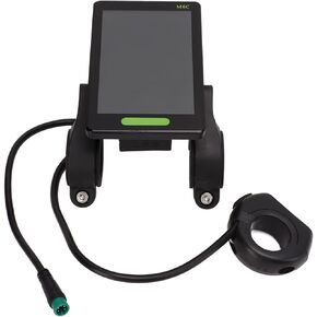 EBike LCD Display Electric Bicycle Display Meter Large Screen M6C LCD Scooter Display Control Panel with Waterproof Connector for Modification