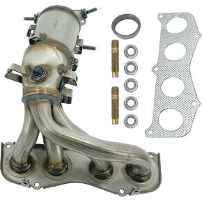 مجموعة المحول الحفاز Proxlex متوافقة مع 2004-2005 Toyota Rav4، 2005-2006 Scion tC 2.4L يستبدل # 25051-28430، 25051-28220 in Saudi Arabia