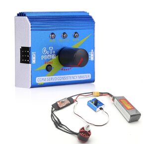 Motor Servo Tester, Multifunction ESC Master Speed Controller Motor Checker Rc Servo Tester Brushless Motor Tester