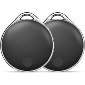 LINKSTYLE NIJITAG Smart Tag Bluetooth Key Tracker for Dogs, Cats, Cars, Wallet, Luggage, Item Finder with Unlimited Range Tracking Within Apple’s Find My app - iOS Devices only (Pearl White - 4Pack)