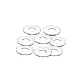 5/16" USS Large Flat Washers 304 Stainless Steel Washers (Pack of 100) - Durable, Rust-Resistant, Heavy Duty, Essential Hardware for Construction and DIY Projects