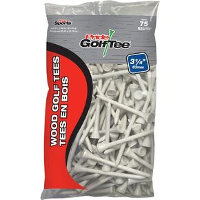 Pride Golf Tee, 3-1/4 inch Deluxe Tee, 75 Count