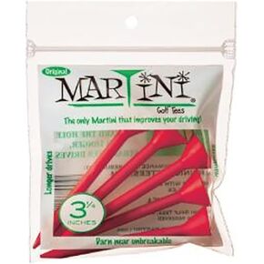 Martini Step-Up Golf Tees RED 3 1/4" (5 Tees)