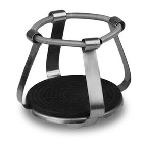 Scientific Industries SI-1614 Stainless Steel Flask Clamp Used with Benchtop Orbital Shaker, 9 Platform Capacity, For 1000ml Flask