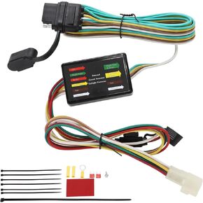 MECMO 4 Pin Trailer Wiring Harness for 1998-2008 Subaru Forester, 2000-2009 Outback, 2008-2014 Tribeca, 2006-2007 B9 Tribeca, 1996-1999 Subaru Legacy, 2004 Impreza WRX Wagon, Tow Wire for OEM Connect
