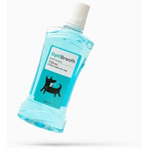 OptiBreath Water Additive Breath Freshener - Prevents Plaque and Tartar Formation, Enhance Oral Hygiene for Your Pet's Optimal Dental Wellness