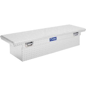 UWS EC10481 Pull Handle 69-Inch Heavy-Wall Aluminum Truck Tool Box with Low Profile, RigidCore Lid