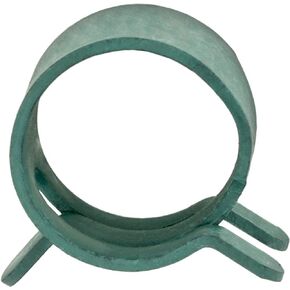 AMZ Clips And Fasteners 100 7/16" Spring Action Hose Clamps Green
