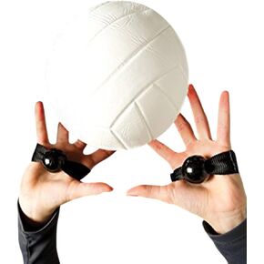 Professional Volleyball Finger Strength Training Strap Equipment Volleyball Setting Technique Training Aid Youth Adult Kids Volleyball Passing Hand Gesture Corrector Volleyball Training Belt Buckle