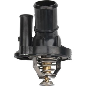 HARUMA Coolant Thermostat Housing Assembly Compatible with 2005-2008 For Ford Escape; 2004-2006 For Ford Ranger; 2010-2013 For Ford Transit Connect; 2005-2008 For Mercury Mariner