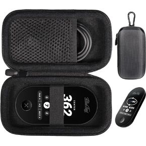 CaseSack GPS Case for Blue Tees Golf Ringer - Magnetic Golf GPS Handheld (Black)