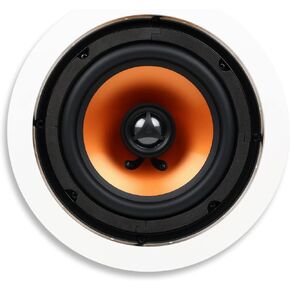 Micca M-6C 6.5 بوصة مكبر صوت في السقف صوت منزلي كامل، مسرح منزلي، داخلي، مغطى خارجي، مكبر صوت 6.5 بوصة، مكبر صوت 1 بوصة، قابل للطلاء، كل منها (متجدد) in Kuwait