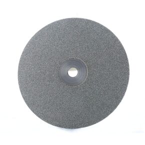 Drilax 6 inch Grit 60 Professional Quality High Density Diamond Coated Flat Lap Lapping Lapidary Wheel Disc Glass Jewelry Polishing Tool Grinding Sharpening Metal Back 1/2 Arbor (Grit60)