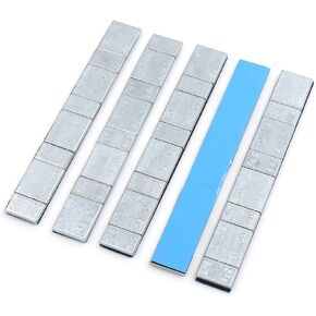 F FIERCE CYCLE 2.1oz Adhesive Back Wheel Balance Weights Strips for Motorcycle 134 x 18mm 5pcs