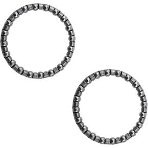 MEETOOT 2pcs Bicycle Ball Bearings 5/32" x 20 Balls Headset Bearing Retainers for Bicycle Bike