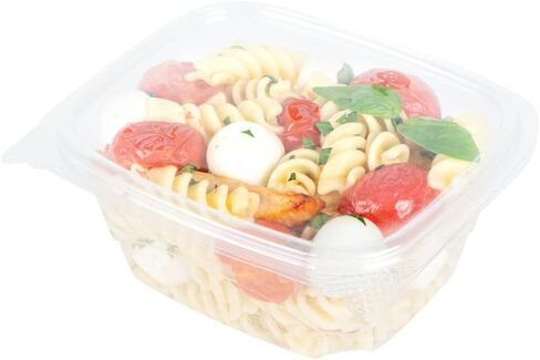 Restaurantware Thermo Tek 24 Ounce Deli Food Containers 100 Anti-Fog Hinged Lid Containers - Freezable Rectangle Clear Plastic To Go Food Containers Disposable in Kuwait
