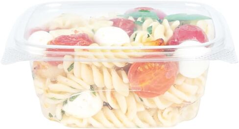 Restaurantware Thermo Tek 24 Ounce Deli Food Containers 100 Anti-Fog Hinged Lid Containers - Freezable Rectangle Clear Plastic To Go Food Containers Disposable in Kuwait