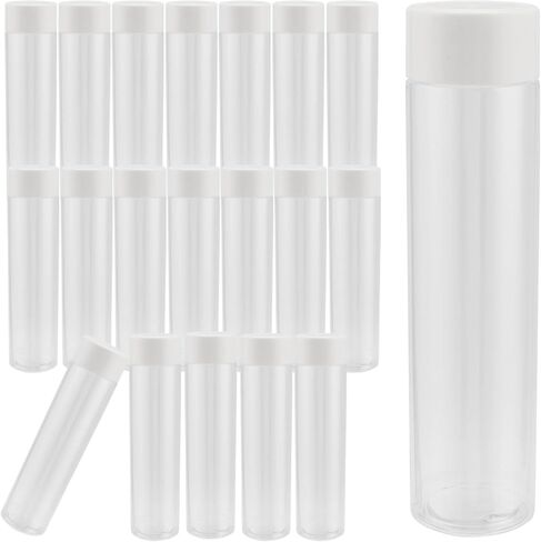 PINGEUI 20 Pack 12 OZ (350 ml) Clear PET Plastic Juice Bottles with White Lids, Empty Plastic Juice Bottles, Reusable Plastic Drink Bottles Bulk for Storing Smoothie, Juice in Kuwait